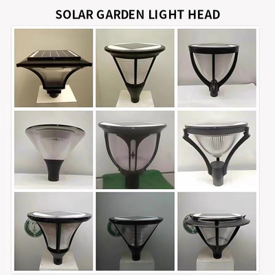 Courtyard Fence Decorative Garden Pole Lights Solar Powered 240x240x8MM 220-230V