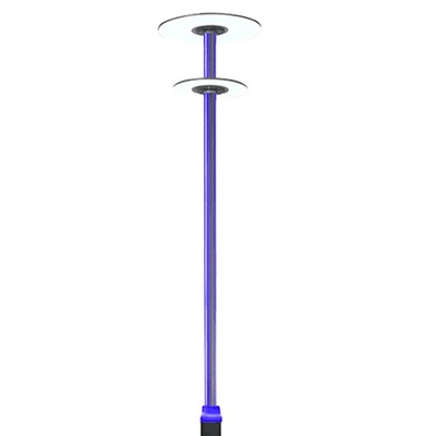 3m 4m Nhôm Đúc Led Street Garden Cực Ánh sáng Vòng tròn trên và dưới IP65